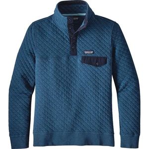 Patagonia Women Snap T Quilted Pullover Blue